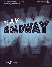 Play Broadway - Clarinet published by Faber (Book & CD)