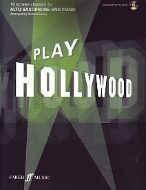 Play Hollywood - Alto Saxophone published by Faber (Book & CD)