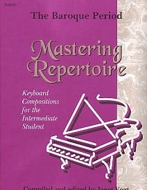 Mastering Repertoire - The Baroque Period for Piano published by Heritage Music Press