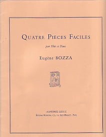 Bozza: Quatre Pieces Faciles for Flute published by Leduc