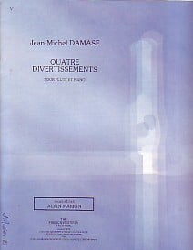 Damase: Quatre Divertissements for Flute published by Billaudot