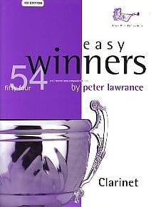 Easy Winners for Clarinet published by Brasswind (Book & CD)