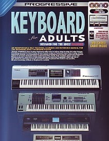 Progressive Keyboard Method for Adults published by Koala (Book/CD/DVD)
