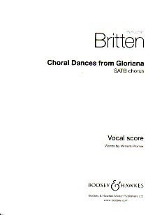 Britten: Choral Dances from Gloriana published by Boosey & Hawkes - Vocal Score
