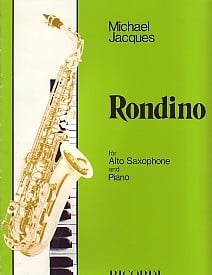 Jacques: Rondino for Alto Saxophone published by Ricordi