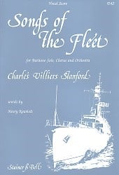 Stanford: Songs of the Fleet SATB with Solo Baritone published by Stainer and Bell