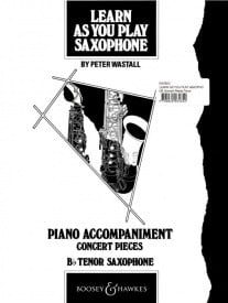 Learn As You Play Tenor Saxophone published by Boosey & Hawkes (Piano Accompaniment)