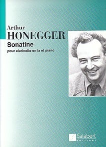 Honegger: Sonatine for Clarinet published by Salabert