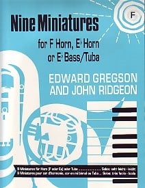 Gregson: 9 Miniatures for Horn in F published by Brasswind