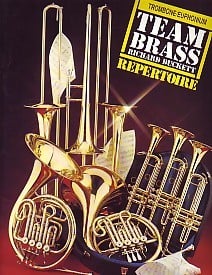 Team Brass: Repertoire for Trombone or Euphonium (Bass Clef) published by IMP