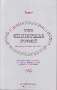 Schutz: Christmas Story published by Schirmer - Vocal Sore