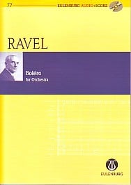 Ravel: Bolero (Study Score + CD) published by Eulenburg