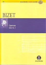 Bizet: Carmen Suite Number 1 (Study Score + CD) published by Eulenburg