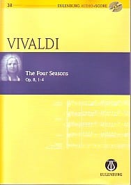 Vivaldi: The Four Seasons (Study Score + CD) published by Eulenburg