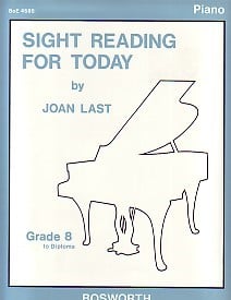 Last: Sight Reading for Today Grade 8 for Piano published by Bosworth
