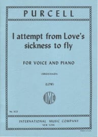 Purcell: I Attempt from Loves Sickness To Fly for Low Voice published by IMC