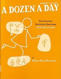 A Dozen a Day Book 5 (Intermediate) for Piano published by Willis Music