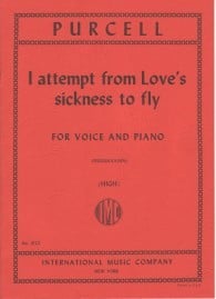 Purcell: I Attempt from Love Sickness To Fly for High Voice published by IMC