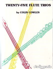 Cowles: 25 Flute Trios published by Studio Music