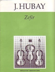 Hubay: Zefir for Violin published by PWM