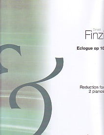 Finzi: Eclogue Opus 10 for 2 Pianos published by Boosey & Hawkes