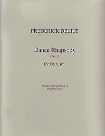 Delius: Dance Rhapsody No 1 for Piano Duet published by Universal Edition