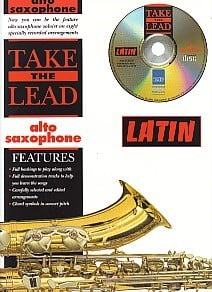 Take the Lead : Latin - Alto Saxophone published by IMP (Book & CD)