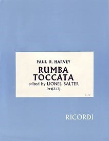 Harvey: Rumba Toccata for Piano published by Ricordi