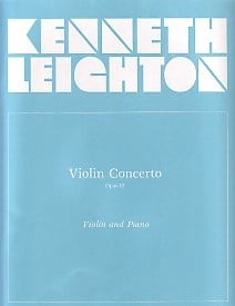 Leighton: Concerto Opus 12 for Violin published by Novello