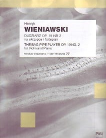 Wieniawski: Dudziarz (Bag pipe Player) for Violin published by Polskie Wydawnictwo Muzycne