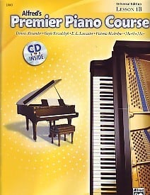 Alfred's Premier Piano Course: Lesson 1B (Book & CD)