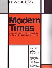 Modern Times Volume 5 for Guitar published by Chanterelle