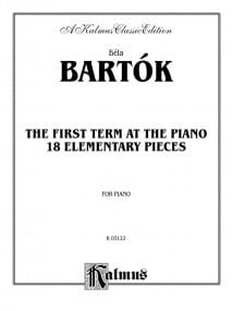 Bartok: First Term at the Piano published by Kalmus
