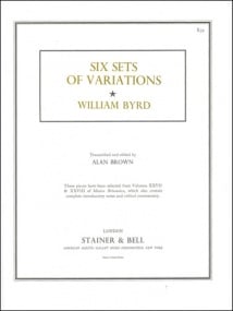 Byrd: Six Sets of Variations from Musica Britannica for Piano published by Stainer & Bell