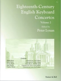 Eighteenth-Century English Keyboard Concertos Volume 2 published by Stainer & Bell