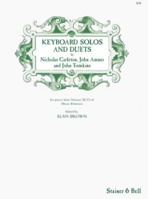 Keyboard Solos and Duets for Keyboard published by Stainer & Bell