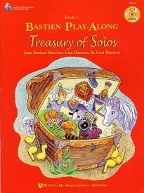 Bastien Play-Along Treasury Of Solos: Book 1 published by Kjos