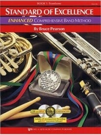 Standard Of Excellence: Enhanced Comprehensive Band Method Book 1 (Trombone Bass Clef) published by KJOS