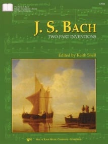 Bach: 15 Two-part Inventions (BWV 772-786) for Piano published by Kjos