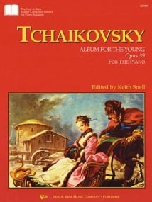 Tchaikovsky: Album for the Young Opus 39 for Piano published by Kjos