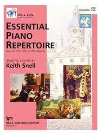 Kjos Piano Library: Essential Piano Repertoire - Preparatory Level