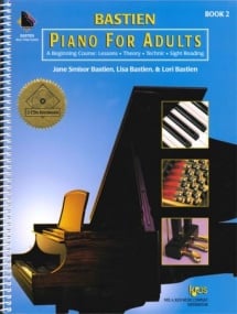 Bastien Piano For Adults: Book 2 (with 2 CDs)