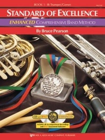 Standard Of Excellence: Enhanced Comprehensive Band Method Book 1 (Trumpet) published by Kjos