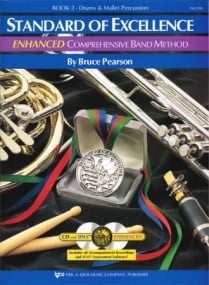 Standard Of Excellence: Enhanced Comprehensive Band Method Book 2 (Drums/Mallet Percussion) published by KJOS
