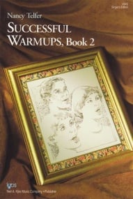 Successful Warmups Book 2 published by Kjos (Singer's Edition)