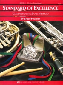 Standard Of Excellence: Comprehensive Band Method Book 1 (Alto Saxophone) published by KJOS