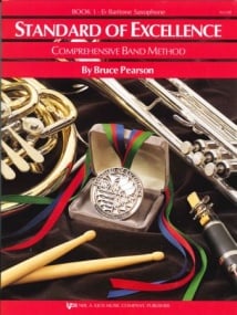 Standard Of Excellence: Comprehensive Band Method Book 1 (Baritone Saxophone) published by KJOS