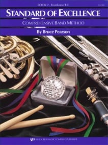 Standard Of Excellence: Comprehensive Band Method Book 2 (Trombone Treble Clef) published by KJOS