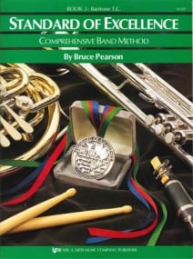 Standard Of Excellence: Comprehensive Band Method Book 3 (Baritone Treble Clef) published by KJOS