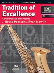 Tradition of Excellence: Book 1 (Tenor Saxophone) published by Kjos